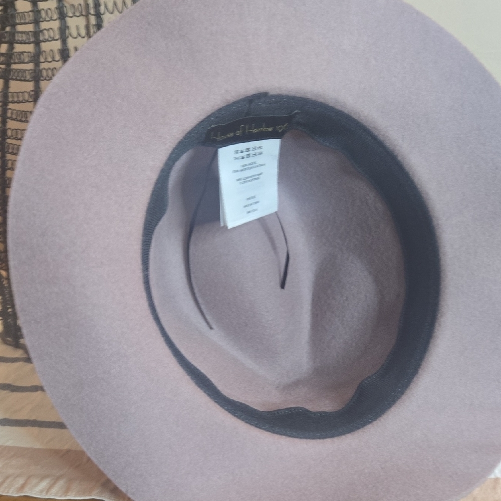 House of Harlow 1960 Soft Gray Fedora - Picture 10 of 15